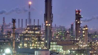 Jubail Industry City in Saudi Arabia. The country has led the way for the region to become a hub for petrochemical production. Ali Al Mubarak / arabianEye / Corbis