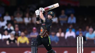 Stand-in Australia captain Matthew Wade blasted 58 from 32 balls against India in Sydney on Sunday. Getty