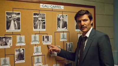 Pedro Pascal in Narcos. Juan Pablo Gutierrez / Netflix