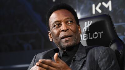 Pele was being treated prior to returning to his home country of Brazil after making a promotional appearance in Paris. Franck Fife / AFP