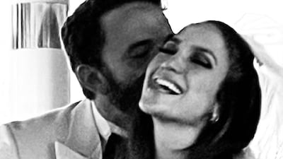 Ben Affleck and Jennifer Lopez famously had two wedding ceremonies: one in Las Vegas, followed by another, more lavish event at Affleck's Georgia estate. Photo: On The JLo