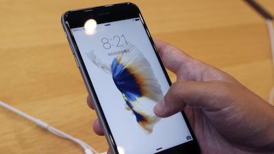 Apple has broken its sales record with the release of the iPhone 6s. AP Photo