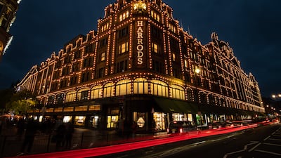 Harrods launched its winter sale early in response to uncertainty caused by Omicron. Getty Images