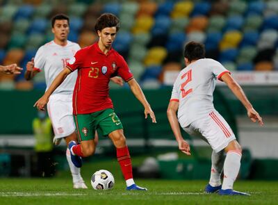 Portugal striker Joao Felix. Reuters