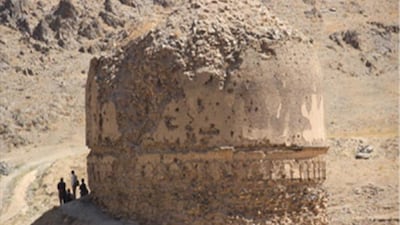 In Afghanistan, a Dh3.18m project for the protection of Buddhist-era sites in Kabul province will fund the conservation of the largest surviving Buddhist stupa, which dates from the first century AD. Courtesy: aliph-foundation.org