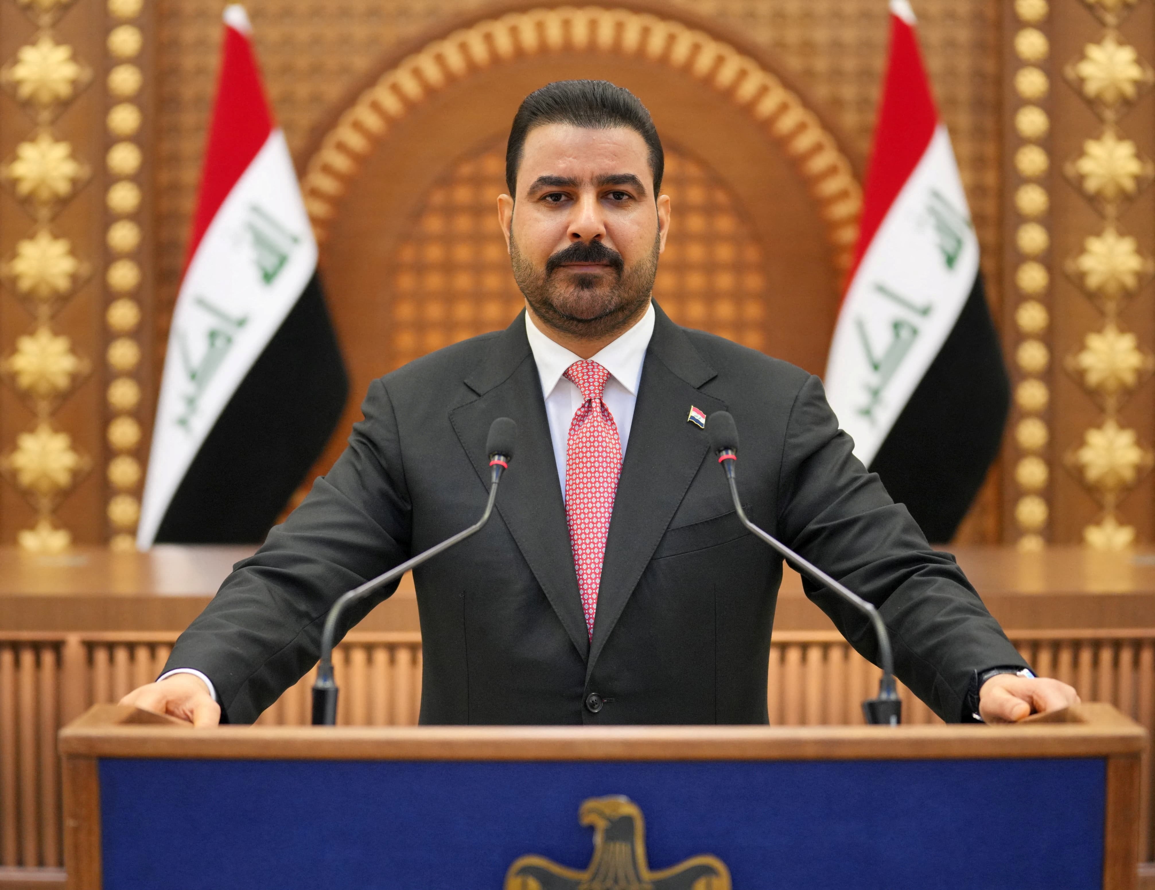 Iraqi Prime Minister Ali Al Zaidi faces the tricky balancing act of ensuring salaries can be paid despite the loss of oil income. Reuters