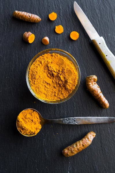 Harness the beautifying powers of turmeric at home. Getty