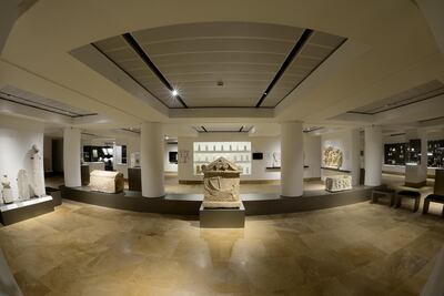 The National Museum of Beirut's basement level was reopened after more than 40 years of closure The basement is dedicated to a display of funerary art. Courtesy Anne-Marie Afeiche.