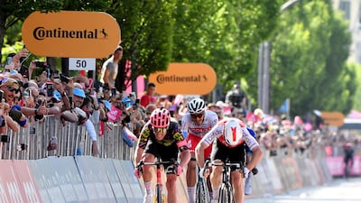 Cofidis rider Benjamin Thomas edges the victory on Stage 5. Reuters