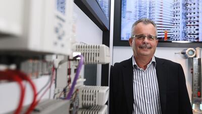 Carlos Poñe, the managing director of ABB UAE, says ABB’s first chief executive Percy Barnevik inspired him on leadership and decision making. Delores Johnson / The National