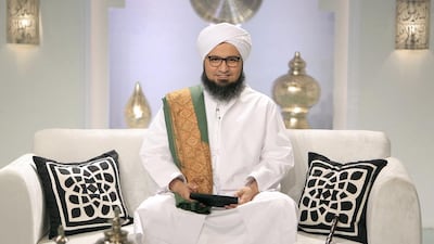 Al Habib Ali Al Jifri, a renowned Muslim scholar and chief executive of Tabah Foundation, addresses controversial or sensitive topics in a television show which aired throughout Ramadan. Courtesy of Tabah Foundation