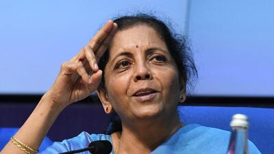 Indian Finance Minister Nirmala Sitharaman has announced several measures to boost the exports and manufacturing sector in India. EPA