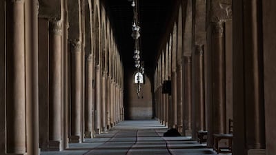The mosque of Ibn Tulun is considered one of the oldest and largest substantially intact mosque in Egypt and Africa. Mahmoud Nasr / The National