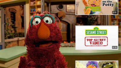 This image from video released by Sesame Workshop shows the character Telly from the children's show "Sesame Street." The childrenÕs program is closing in on a kind of rarified digital milestone usually reserved for the likes of pop stars and ÒGangnam Style.Ó ÒSesame StreetÓ will soon pass 1 billion views on YouTube. (AP Photo/Sesame Workshop)