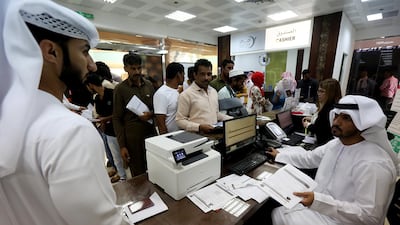 If any employee is mistreated or asked to pay illegal fees, they can register a case with the Ministry of Human Resources and Emiratisation. Photo: Satish Kumar for The National