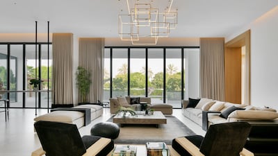 There are a number of areas to relax around the property.