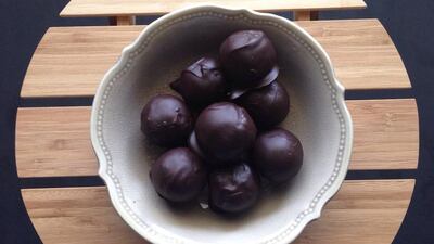 Protein Truffles made by The Protein Bake Shop. Courtesy Rashi Chowdhary