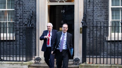 Martin Reynolds leaves Number 10 Downing Street for a Cabinet meeting in 2020. Photo: Alamy