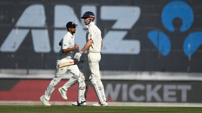 England batsman Alastair Cook leaves the wicket after being dismissed during day three of the Second Test Match between the New Zealand Black Caps and England at Hagley Oval on April 1, 2018 in Christchurch, New Zealand. Stu Forster / Getty Images
