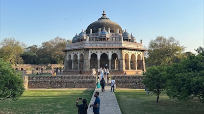 Humayun's Tomb in Delhi. The Indian capital hosted the Raisina Dialogue this week. Vanessa Ghanem / The National