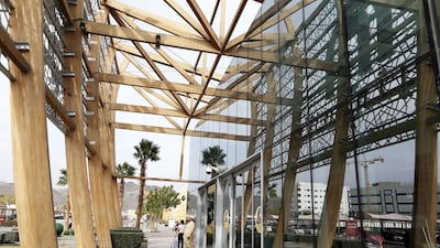 The Fujairah City Centre mall was the city’s biggest before Fujairah Mall opened in December. Pawan Singh / The National