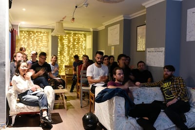 People attending one of the festival's screening's last year. Courtesy of Frame Light