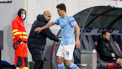 Manchester City manager Pep Guardiola has masterminded an amazing season for the club. After beating Borussia Monchengladbach in the Champions League round of 16, they are still pursuing four trophies. PA