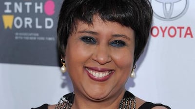 Indian journalist Barkha Dutt. Andrew Toth / Getty Images / AFP