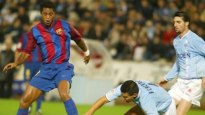 PATRICK KLUIVERT (Ajax, AC Milan, Barcelona and the Netherlands): Tall, quick and skilful attacker who looked set to become one of the greatest strikers of all time, starting off at Ajax before establishing himself as a top-rank player at Barcelona. But his career fell away quickly when he left Barca on a free in 2004, aged 28. That’s not to say he had not been successful, winning the Champions League and La Liga once, and the Eredivisie three times. Is also the Netherlands’ third highest scorer with 40 goals in 79 caps. Now 43, Kluivert is currently academy director at Barca. Getty