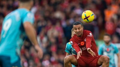 Thiago Alcantara - 7 The 31-year-old was tenacious in the tackle and his passing was precise. His impact would be greater if he was more direct. EPA