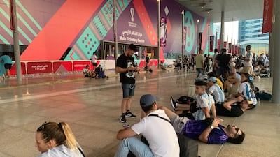 Some had heard rumours that football authorities were going to issue 10,000 tickets