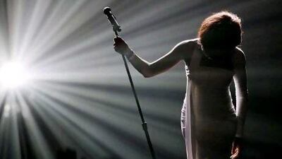 Whitney Houston bows after performing I Didn't Know My Own Strength at the 2009 American Music Awards in Los Angeles. Houston has died at age 48, media reports said on Saturday. Mario Anzuoni / Reuters