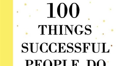 Nigel Cumberland’s 100 Things Successful People. Handout