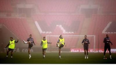 Andy Carroll, fourth left, is only 21 years of age and has a good future ahead of him. But as the Newcastle striker will quickly discover, playing for your country is nothing like you expect it to be. He will have to contend with cliques in the dressing room.