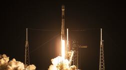 A SpaceX rocket carries Space42's SAR satellites into orbit. Photo: Space42