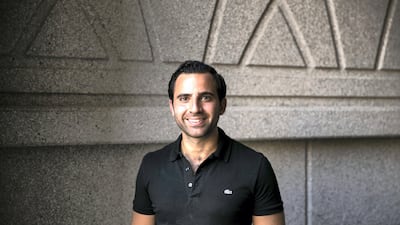 Philip Bahoshy, the founder of Magnitt, say the number of entrepreneurs listed on the site has grown from 160 in January 2016 to 4,600 today. Reem Mohammed / The National