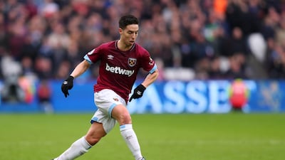 Right midfield: Samir Nasri (West Ham) – Showed his class on his first league start for West Ham, setting up the winner against his old club Arsenal. Getty Images
