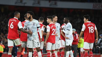 SUBS: Kieran Tierney (Odegaard 82') - N/R The Scot slotted into the defence as Arsenal worked hard to secure the points. EPA