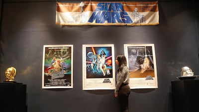 A Sotheby's employee is seen during a photocall at Sotheby's in London. Reuters