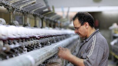 There are about 7,200 textile-related companies operating in Egypt, according to the General Authority for Investment. Mohamed Abd El Ghany / Reuters
