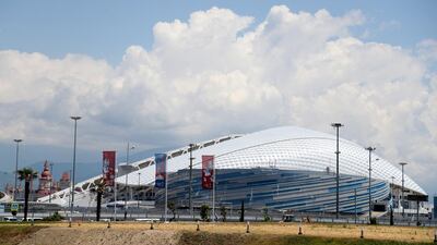 The Fisht Stadium will host six World Cup matches, including one quarter-final. EPA
