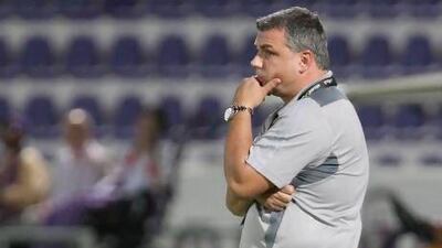 Cosmin Olaroiu was loved at Al Ain but chose to jump ship with a year left to his contract. Pawan Singh / The National