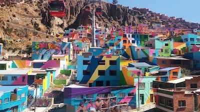 Bolivia’s La Paz is the sixth most recommend city to visit next year. Courtesy Caleidoscopic / Wikimedia Commons