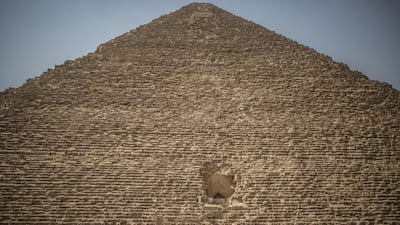 A great archaeological discovery inside the Pyramid of King Khufu in Egypt is promised for 2026. Getty Images