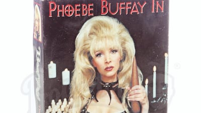 'Buffay the Vampire Layer' VHS Tape with Cardboard Cover. Courtesy Prop Store