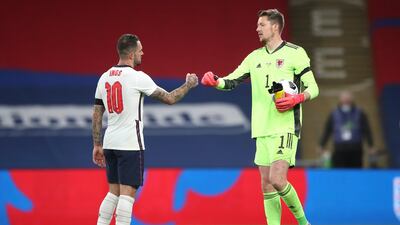 WALES RATINGS: Wayne Hennessey – 7. Made his 92nd cap to level Neville Southall’s record but had to pick the ball out of his net three times. Made a superb save from Saka’s shot in the second half, and another impressive stop from Ings late on. EPA