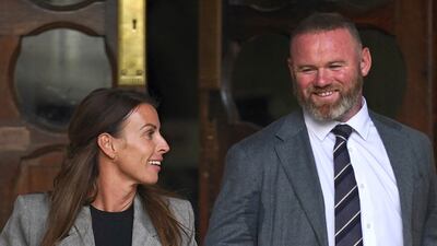Coleen Rooney was helped by husband Wayne, who gave evidence during her trial at the Royal Courts of Justice, in London. PA