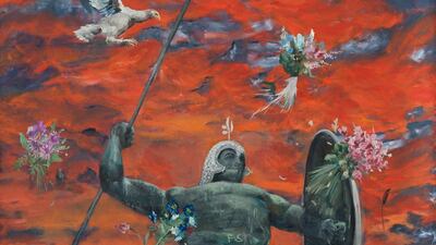 'Kronos comes across Santo Stefano', 2020. Courtesy the artist and Carbon 12