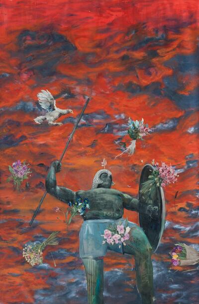 'Kronos comes across Santo Stefano', 2020. Courtesy the artist and Carbon 12