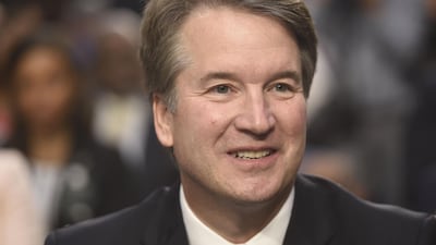 Brett Kavanaugh has been accused of sexual assault in high school in 1982. AFP
